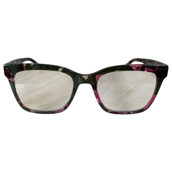 GX by Gwen Stefani GX077 Pink Abstract Floral Eyeglasses Frames - NEEDS LENSES - Picture 1 of 6